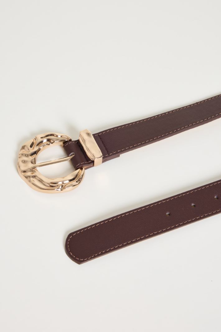 Asymmetric Buckle Belt Intrend - 2