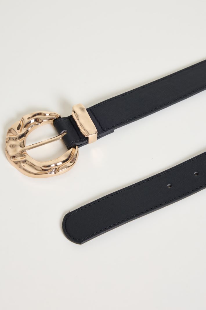 Asymmetric Buckle Belt Intrend - 2
