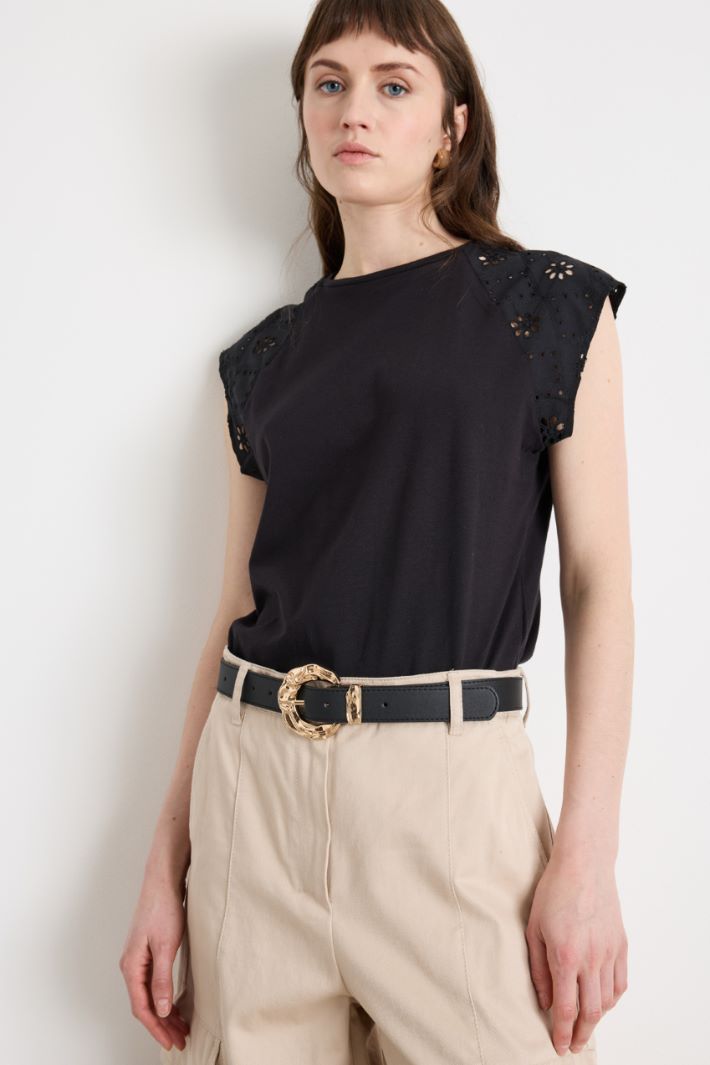 Asymmetric Buckle Belt Intrend - 3