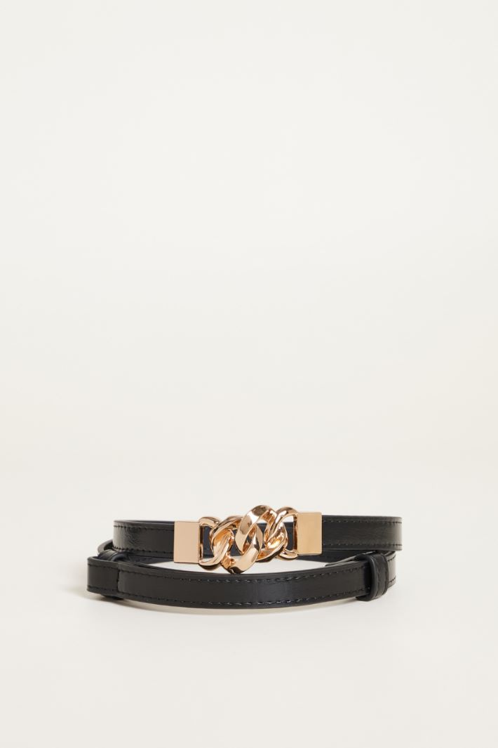 Chain-link buckle belt Intrend