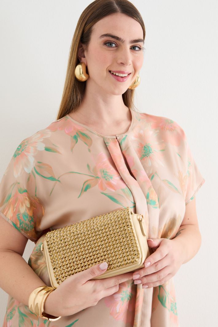 Rhinestone clutch Intrend - 5