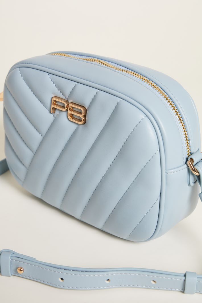 Small coated fabric crossbody bag Intrend - 4