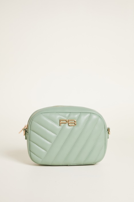 Small coated fabric crossbody bag Intrend