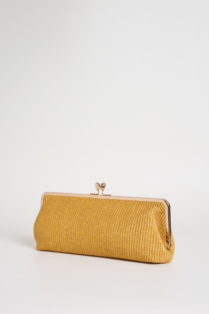 Clutch in rafia Intrend - 2