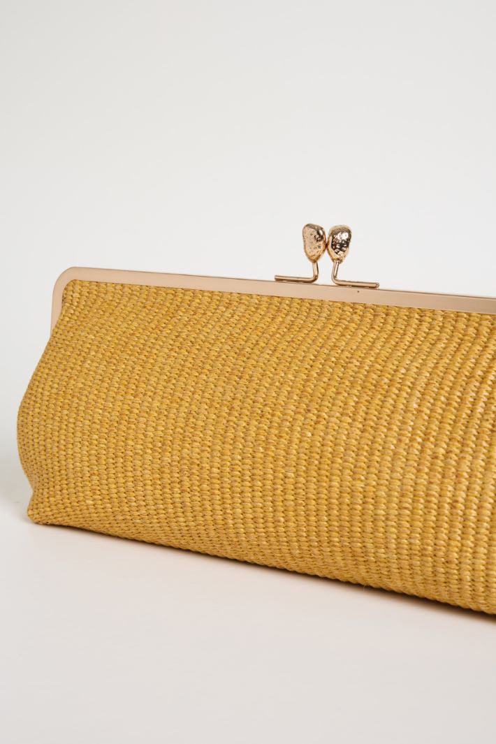 Clutch in rafia Intrend - 4