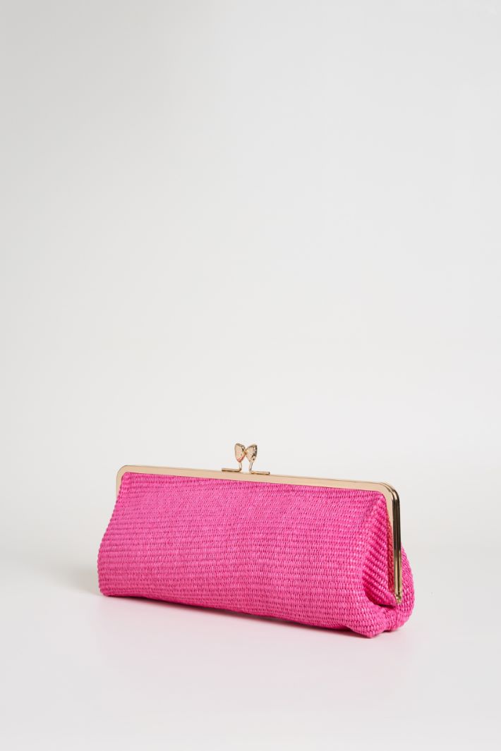 Clutch in rafia Intrend - 2