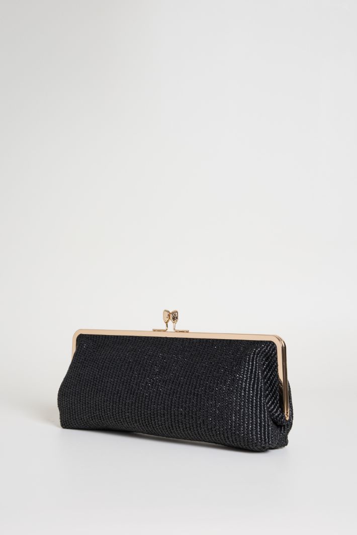 Clutch in rafia Intrend - 2