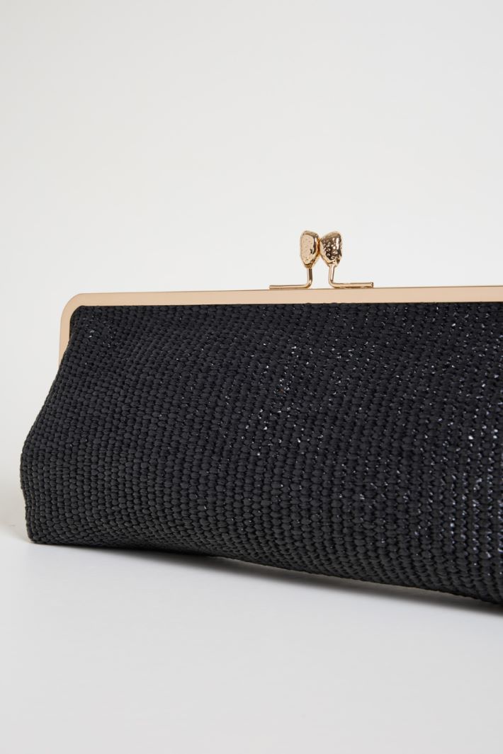 Clutch in rafia Intrend - 4