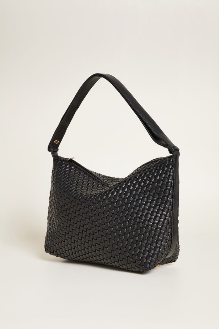 Woven shoulder bag Intrend - 2
