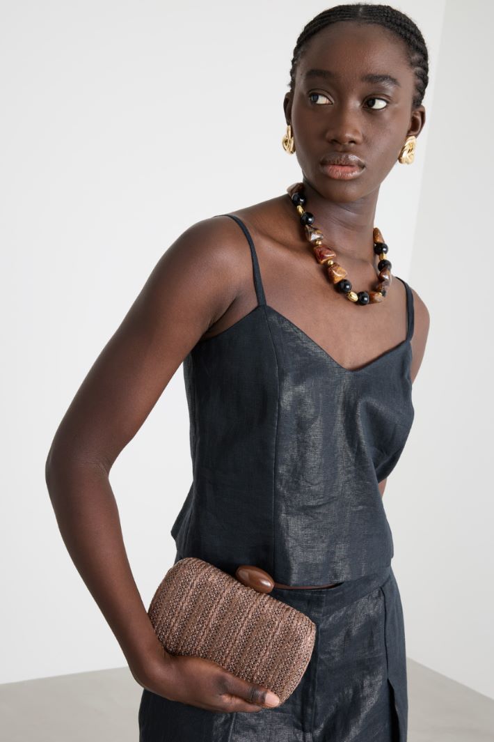 Clutch intrecciata Intrend - 5