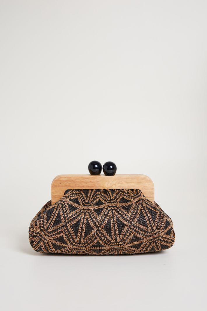 Pochette con frame in legno Intrend