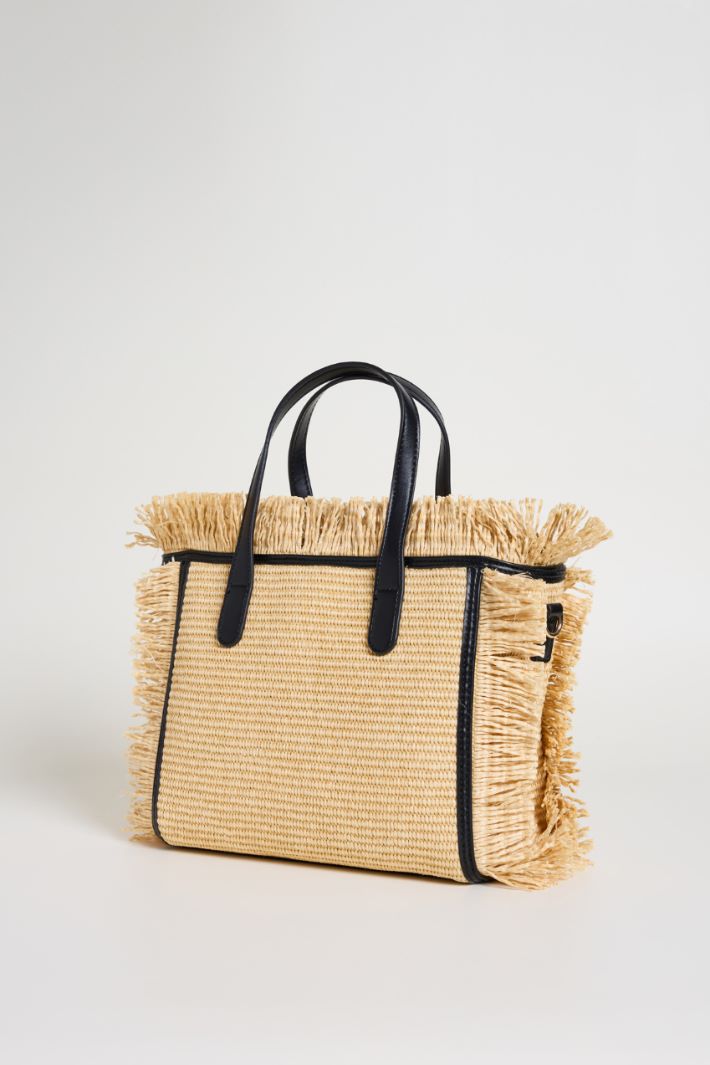 Fringed Shopper Bag Intrend - 2