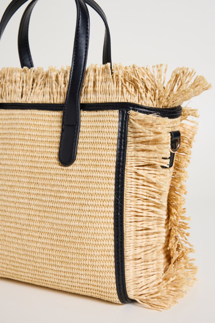 Fringed Shopper Bag Intrend - 4