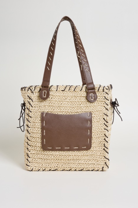 Woven Drawstring Bag Intrend