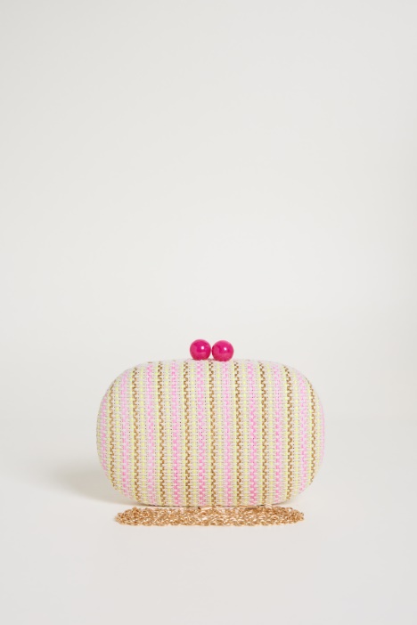Clutch ovale con boules