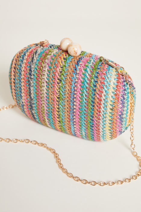 Clutch ovale con boules