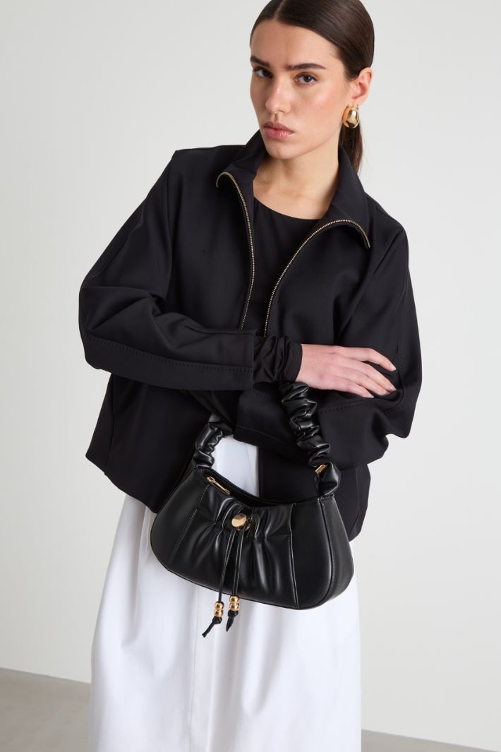 Borsa in tessuto spalmato Intrend - 5