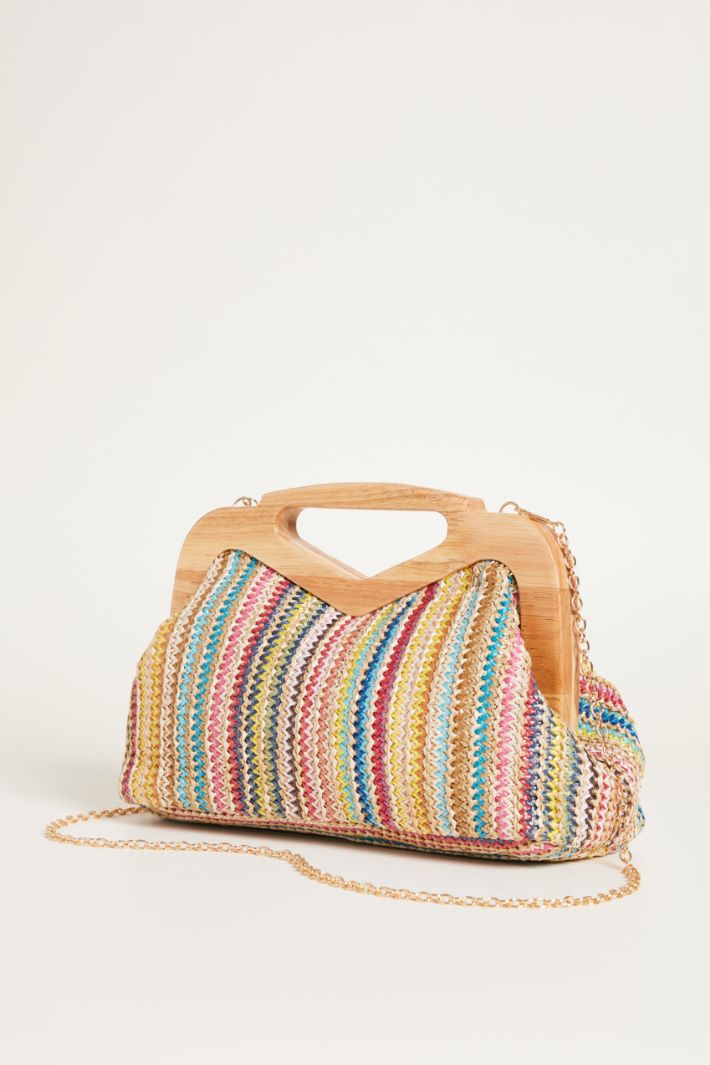 Wooden-handle clutch Intrend - 2