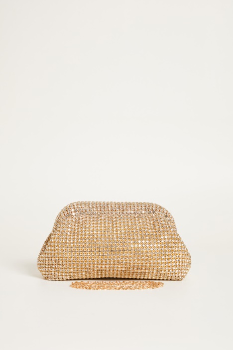 Pochette con strass