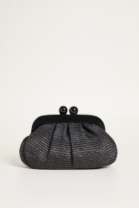 Clutch con maxi boules Intrend