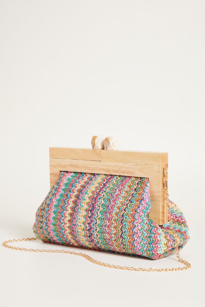 Pochette con manico in legno Intrend - 2