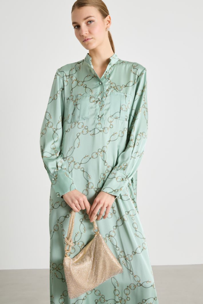 Rhinestone clutch Intrend - 5