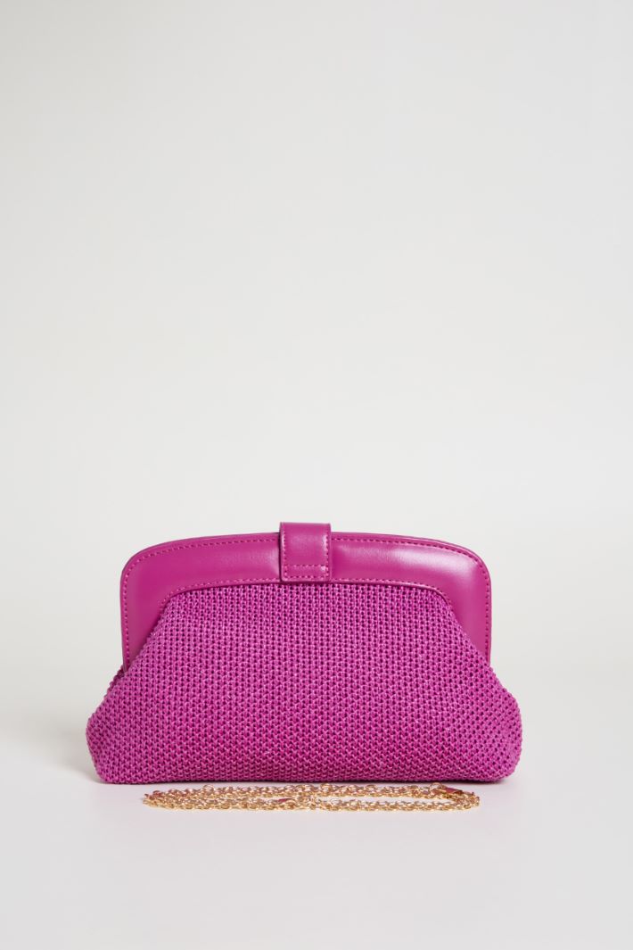 Pochette in tessuto intrecciato Intrend - 3