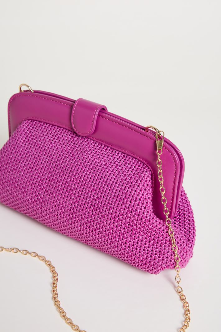 Pochette in tessuto intrecciato Intrend - 4