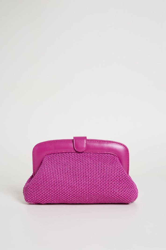 Pochette in tessuto intrecciato Intrend