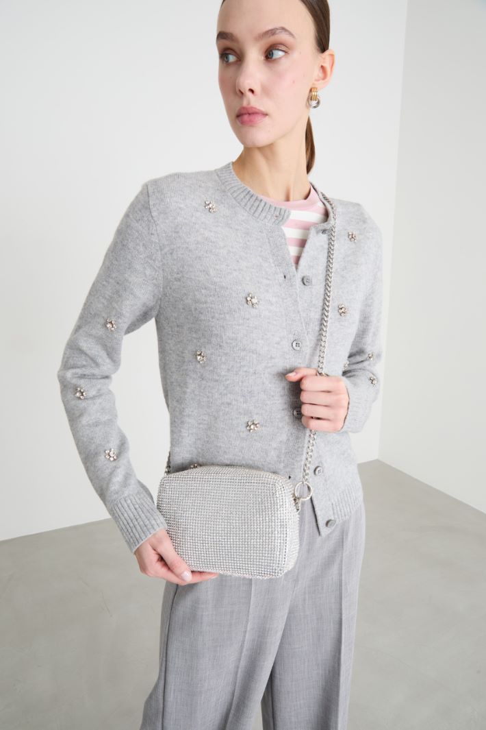 Pochette con strass Intrend - 5