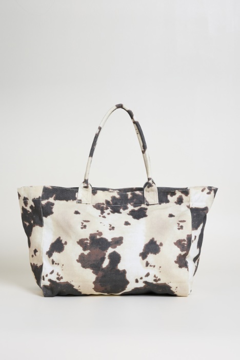 Shopping bag in tela Intrend