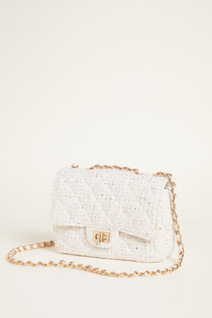 Interwoven fabric bag Intrend - 2