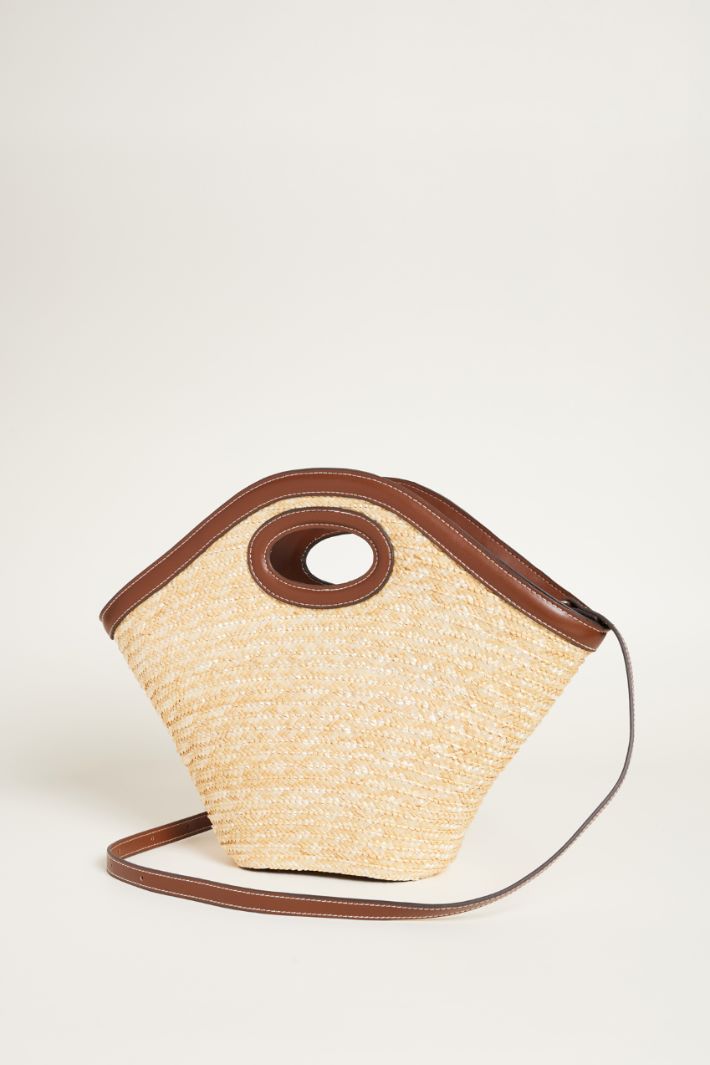 Straw-effect bag Intrend - 2