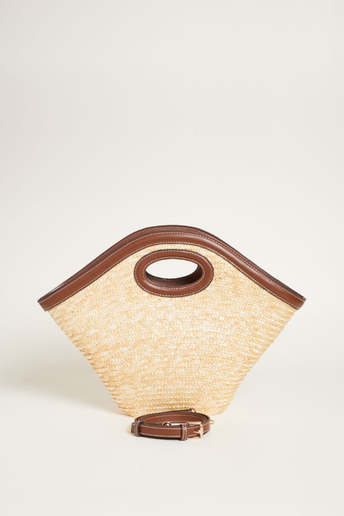Straw-effect bag Intrend - 3