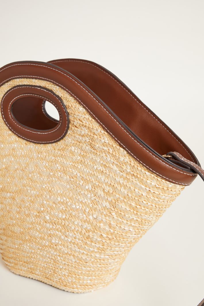 Straw-effect bag Intrend - 4