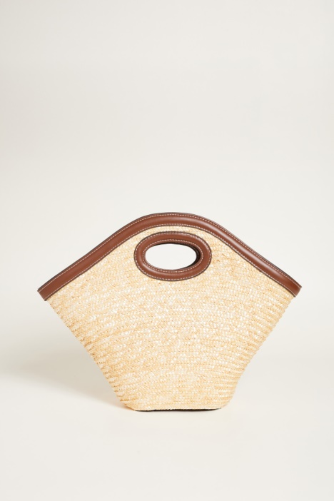 Straw-effect bag Intrend
