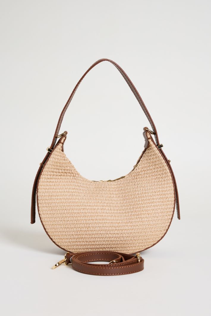 Borsa crossbody a mezzaluna Intrend - 3