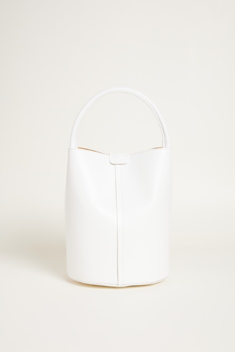 Smooth leather bucket bag Intrend
