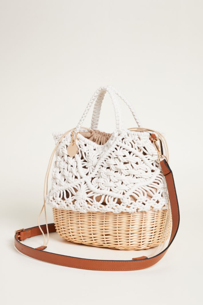 Crochet bucket bag Intrend - 2