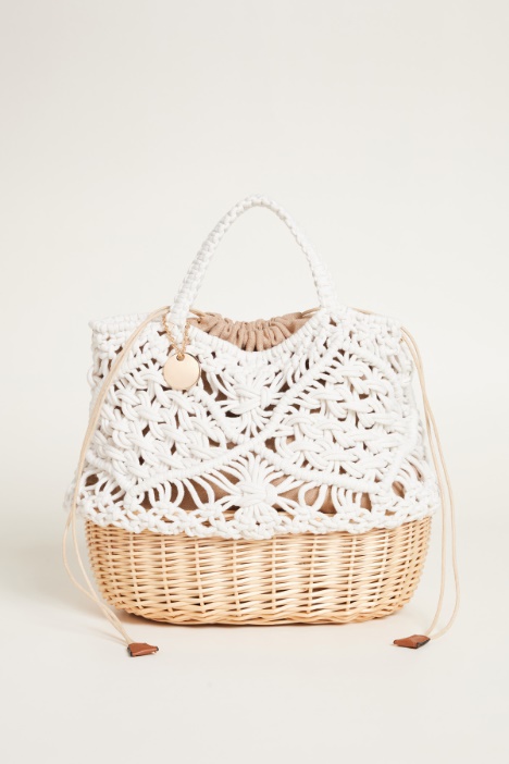 Crochet bucket bag Intrend