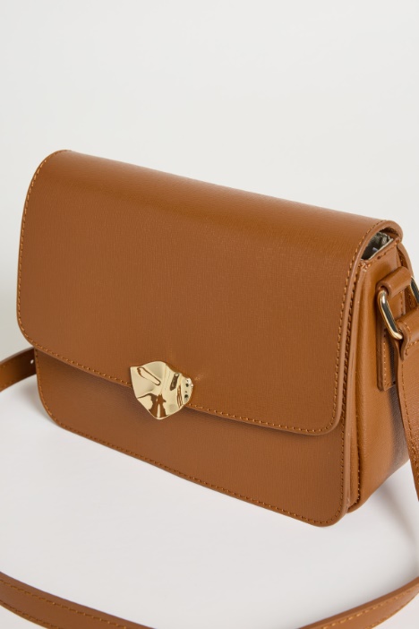 Borsa in pelle saffiano a tracolla