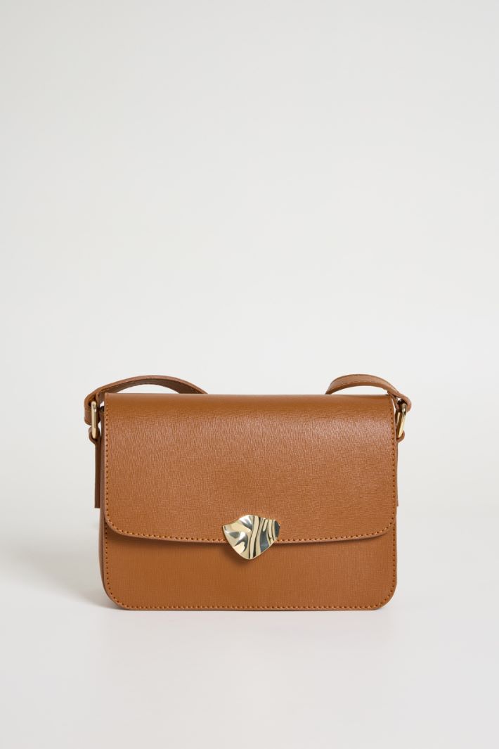 Borsa in pelle saffiano a tracolla Intrend