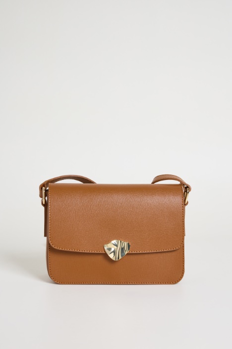 Borsa in pelle saffiano a tracolla Intrend