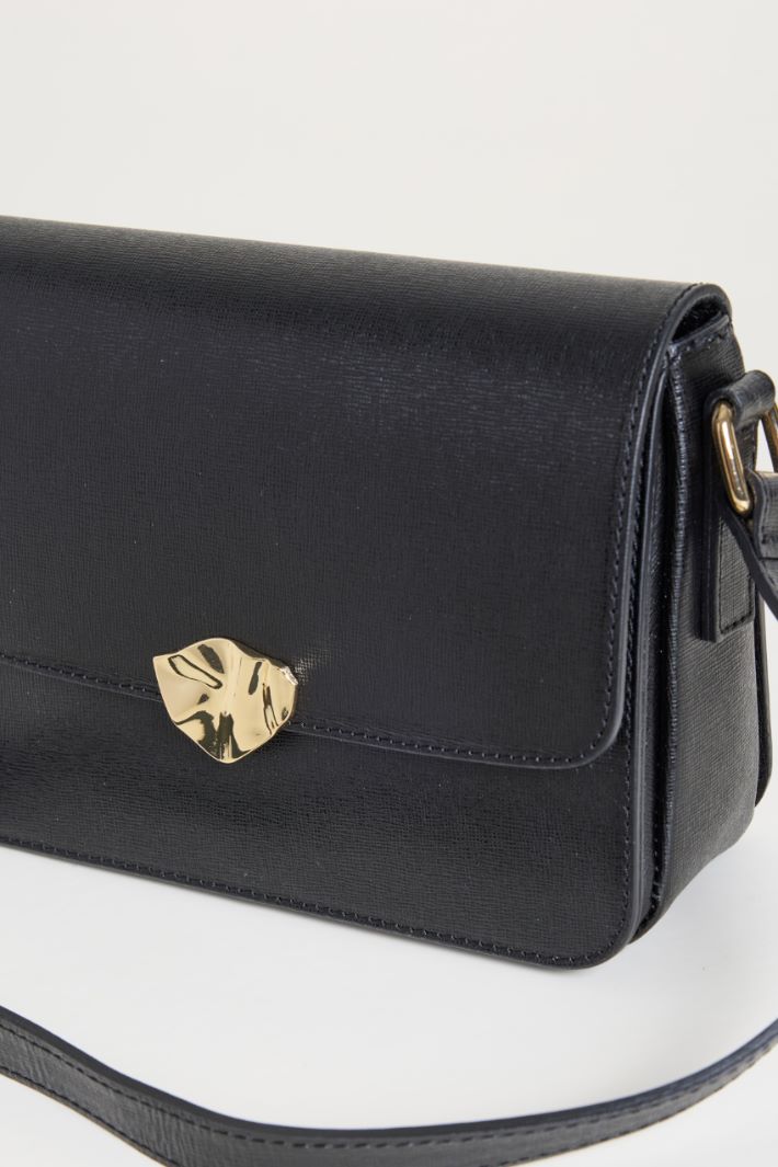 Borsa in pelle saffiano a tracolla Intrend - 4