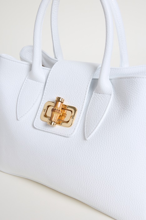 Borsa in pelle bottalata