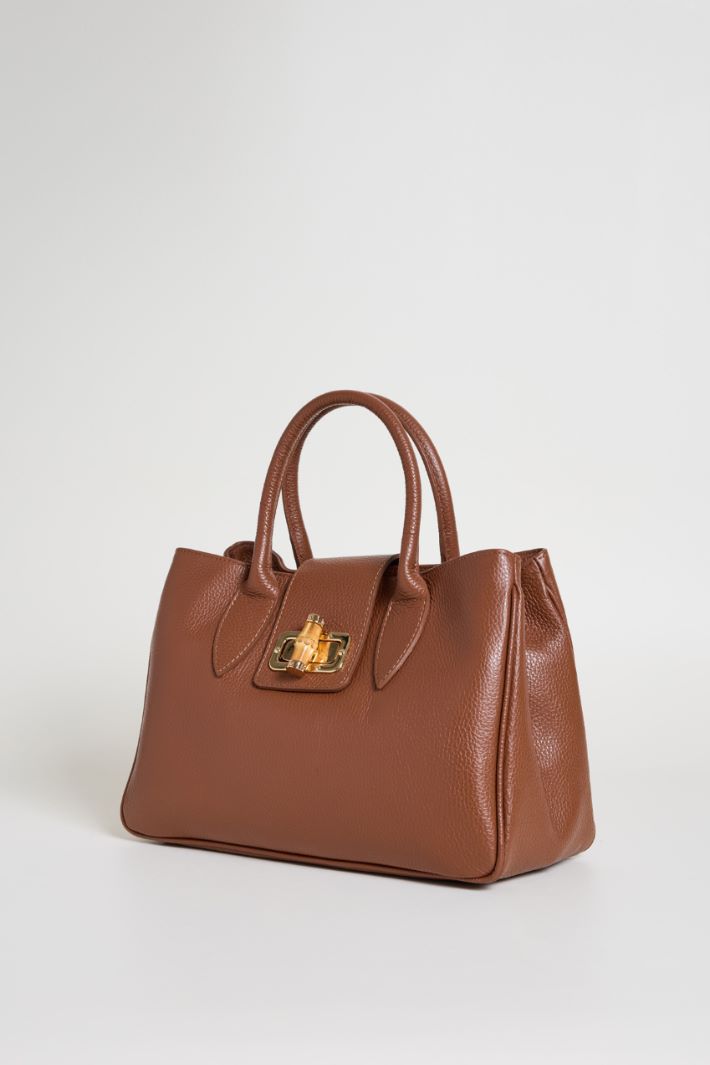 Borsa in pelle bottalata Intrend - 2