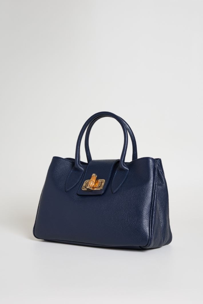 Borsa in pelle bottalata Intrend - 2