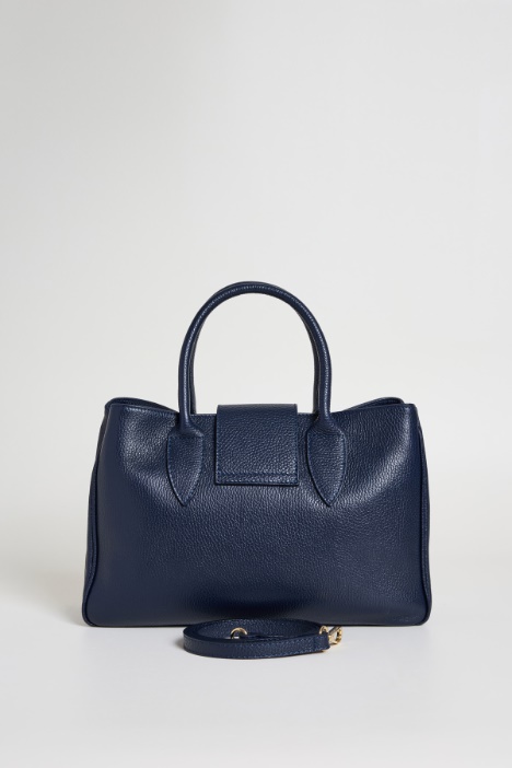 Borsa in pelle bottalata