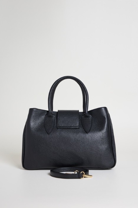 Borsa in pelle bottalata