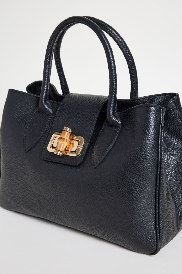 Borsa in pelle bottalata Intrend - 4